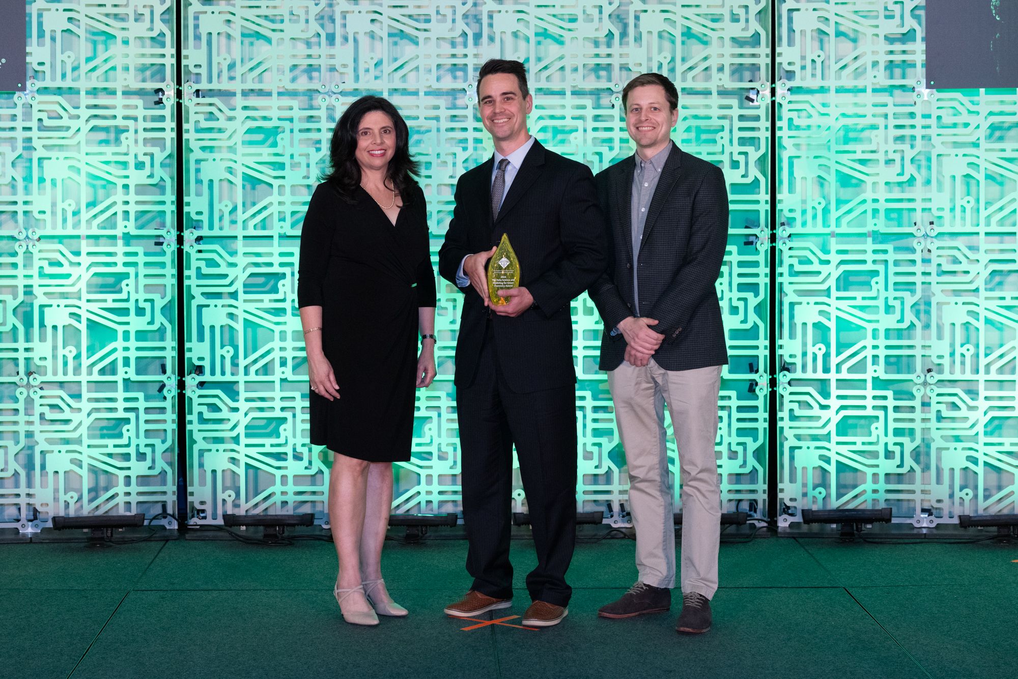 BMS accepts Data Science & Modeling for Green Chemistry award